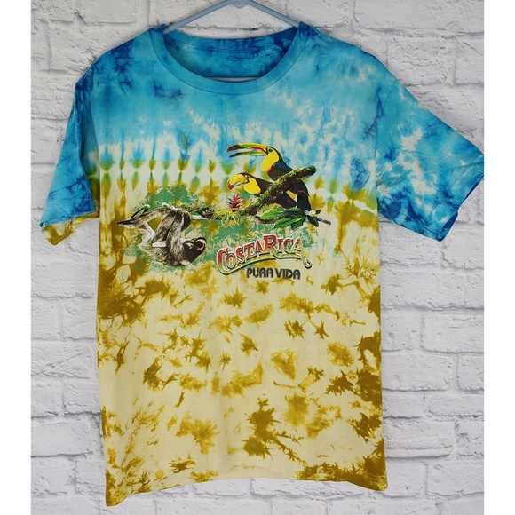 unbranded Tops - Costa Rica, Pura Vida Sloth Shirt, Size Medium